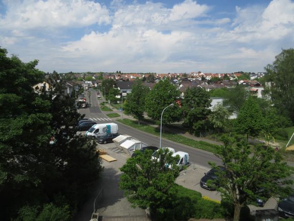 Blick aus dem Wartezimmer